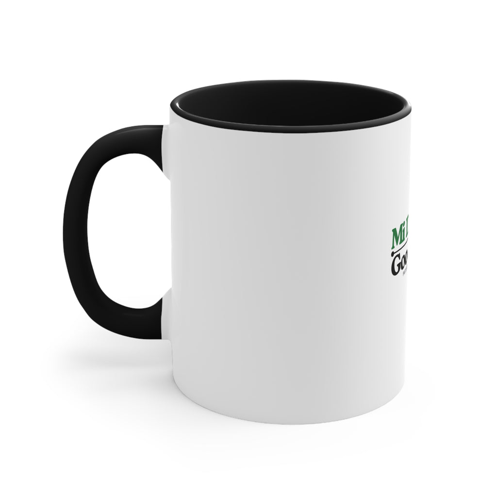Inspirational Accent Mug - 'Mi Deserve Good Tings' - Coffee Mug, Affirmation Mug, Motivational Gift, Encouragement Cup, Home Decor