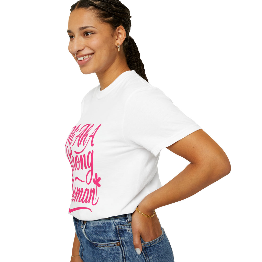 Garment-Dyed T-shirt - Mi ah strong woman collection