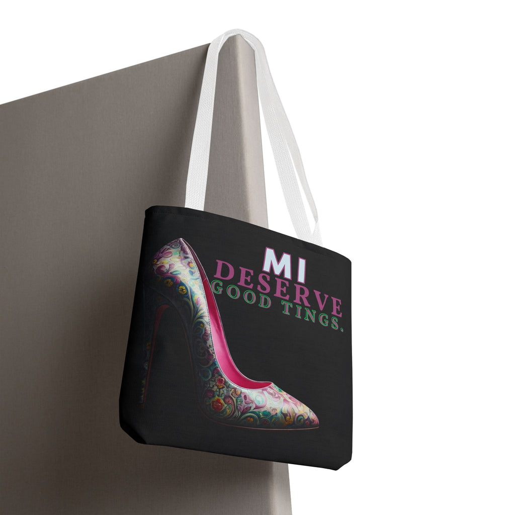 Tote Bag - Mi Deserve Good Tings Affirmations Collection