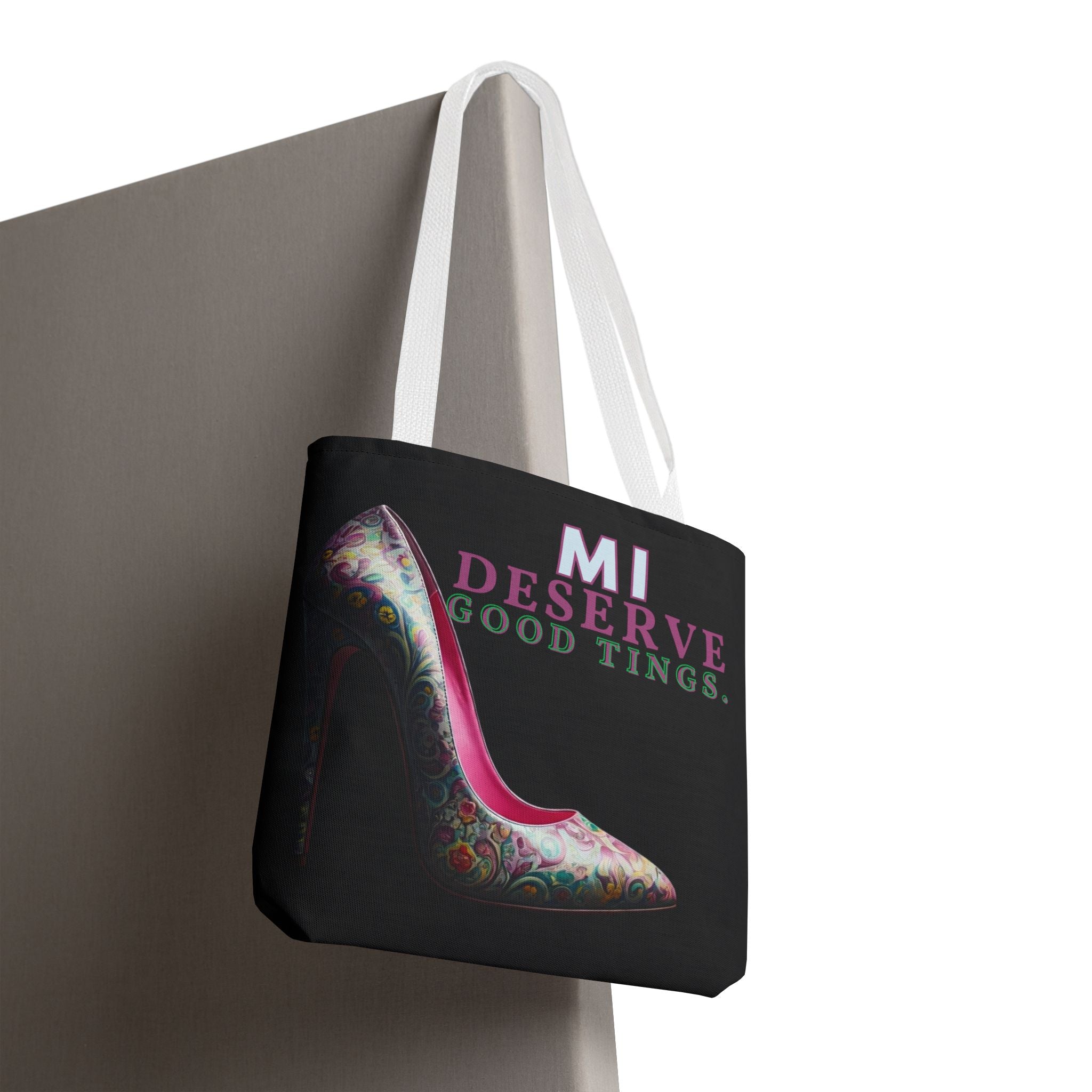 Tote Bag - Mi Deserve Good Tings Affirmations Collection
