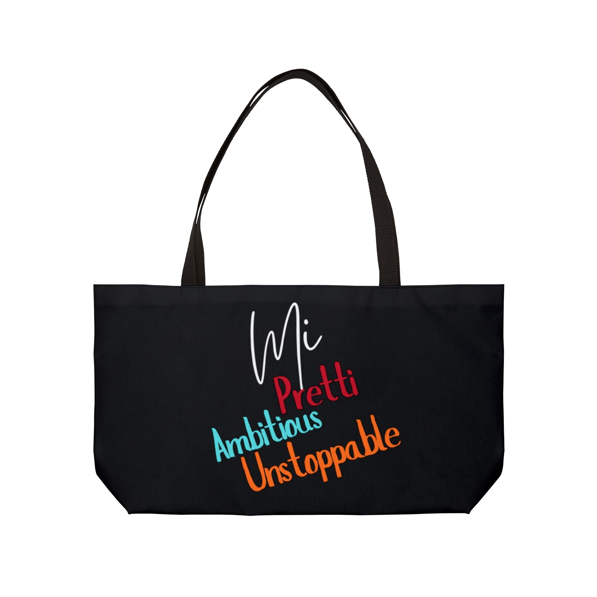 Ambitious Weekender Tote Bag - Pretty Design