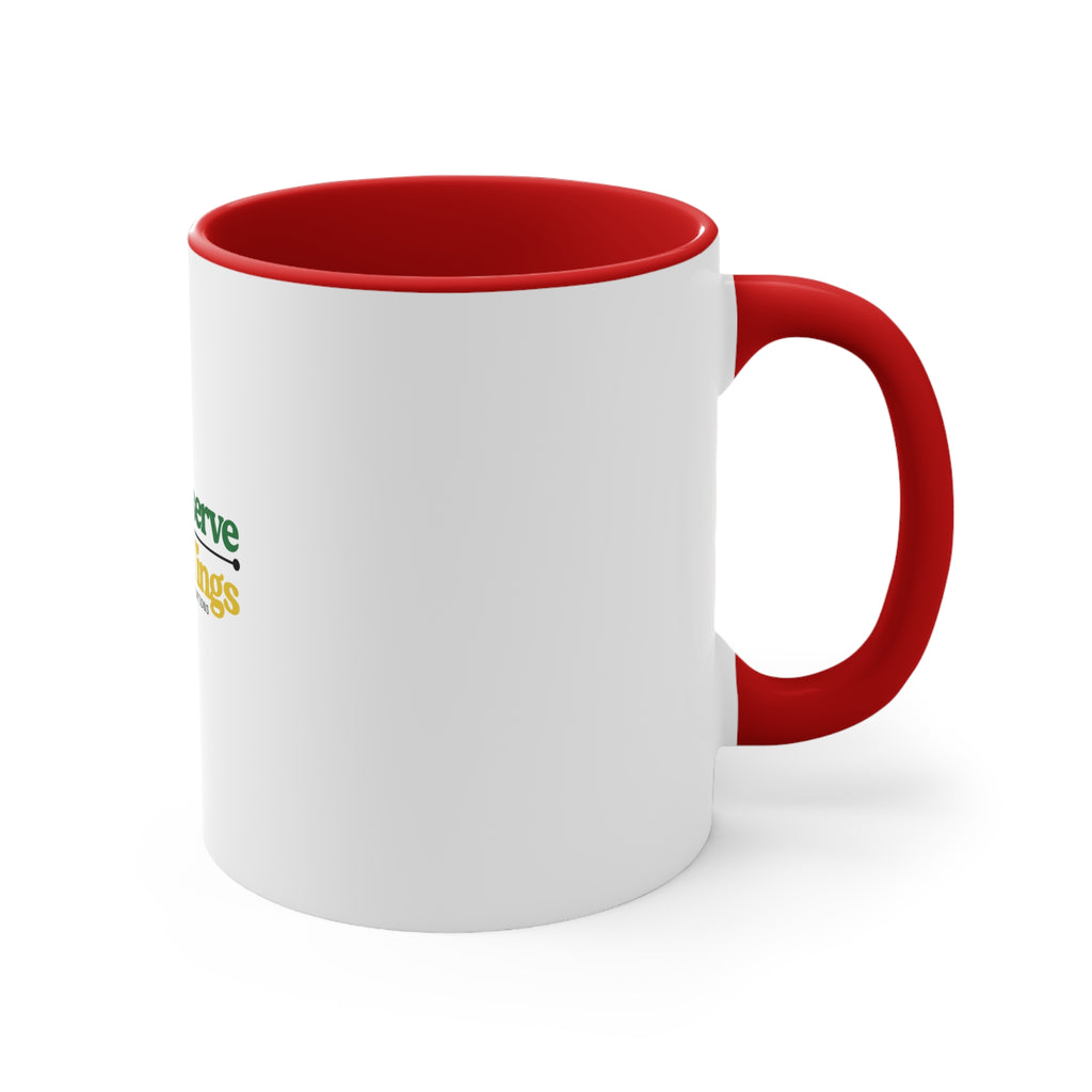 Inspirational Accent Mug - 'Mi Deserve Good Tings' - Coffee Mug, Affirmation Mug, Motivational Gift, Encouragement Cup, Home Decor
