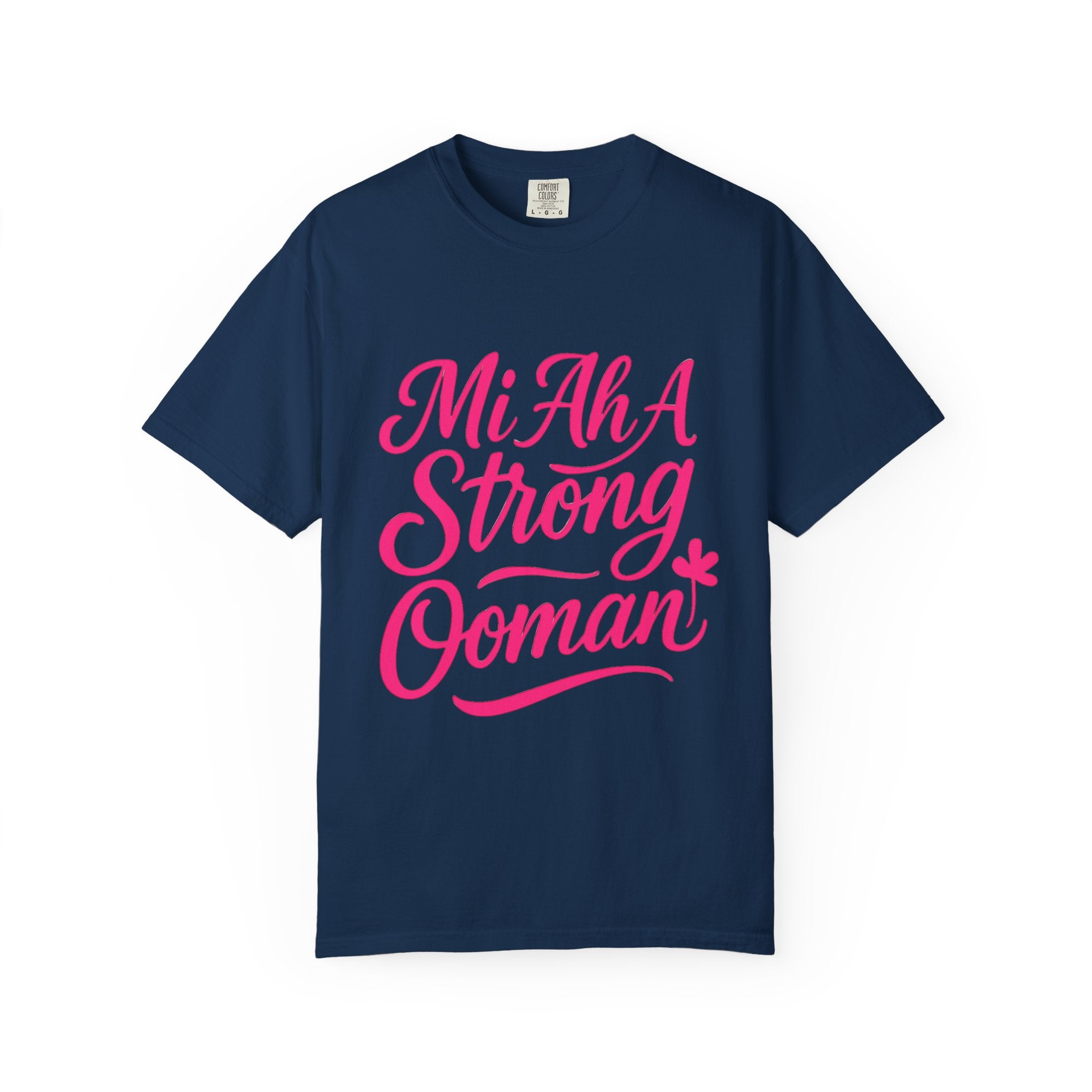 Garment-Dyed T-shirt - Mi ah strong woman collection