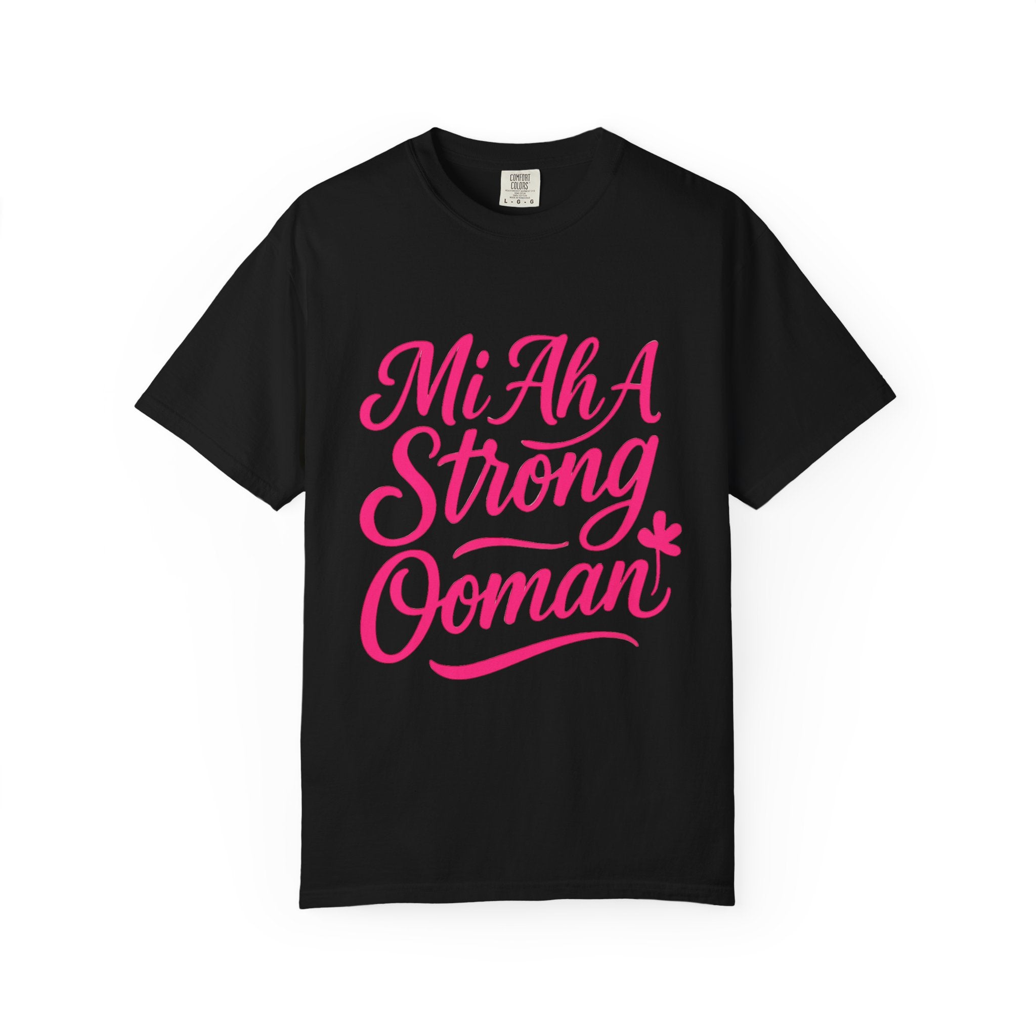 Garment-Dyed T-shirt - Mi ah strong woman collection