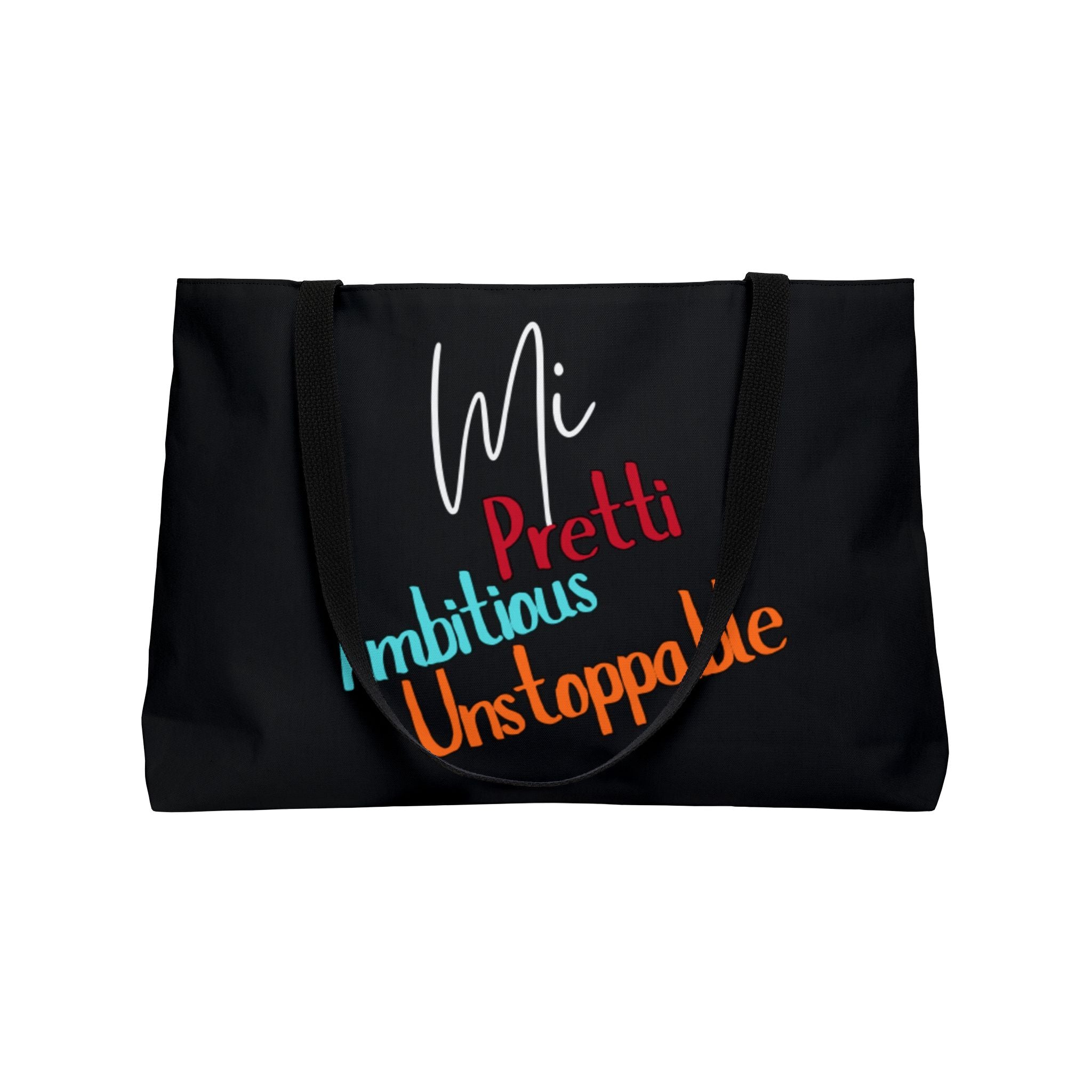 Ambitious Weekender Tote Bag - Pretty Design