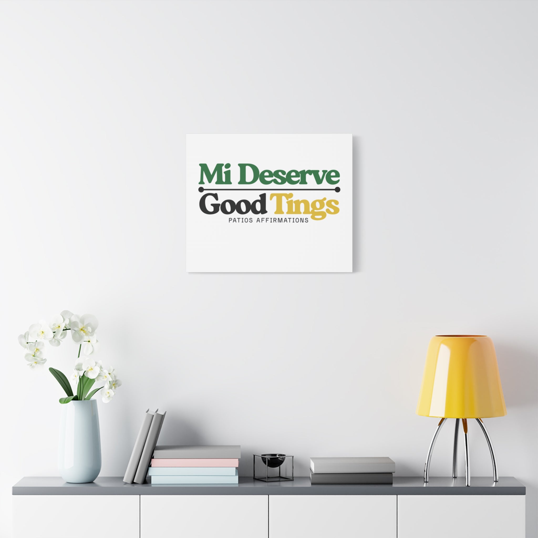 Inspirational Canvas Art, Affirmation Wall Decor, Positive Vibes Home Decor, Motivational Quote Canvas, Gift for Friends