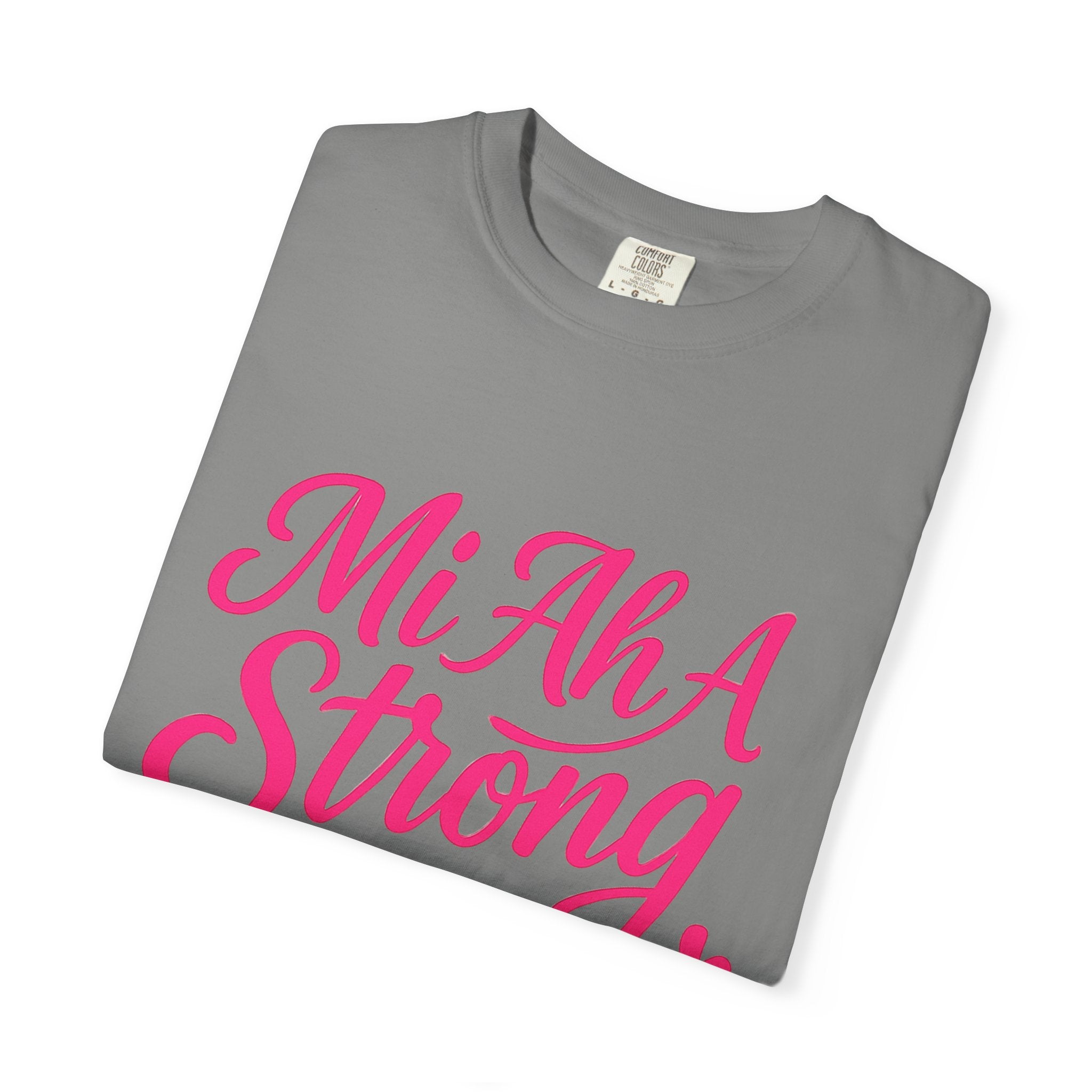 Garment-Dyed T-shirt - Mi ah strong woman collection