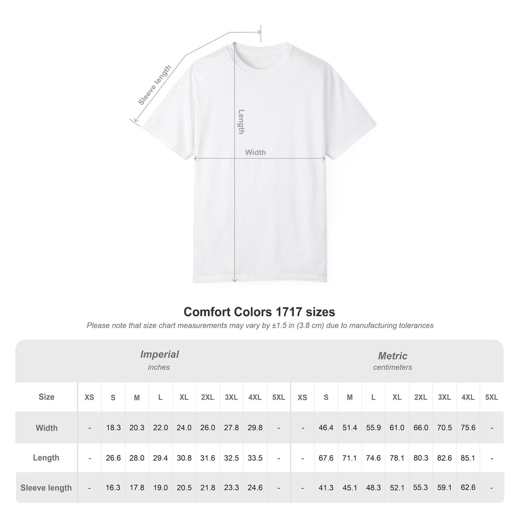 Garment-Dyed T-shirt - Mi ah strong woman collection