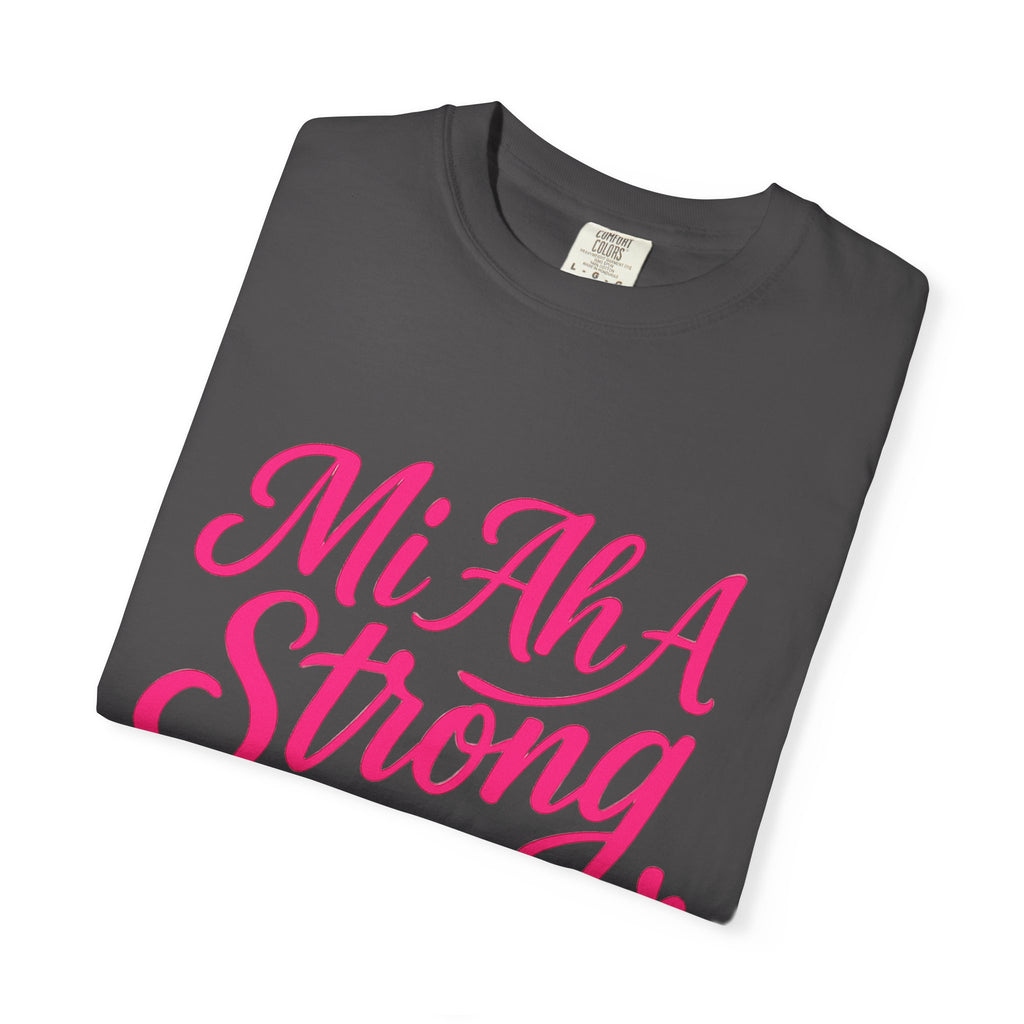 Garment-Dyed T-shirt - Mi ah strong woman collection