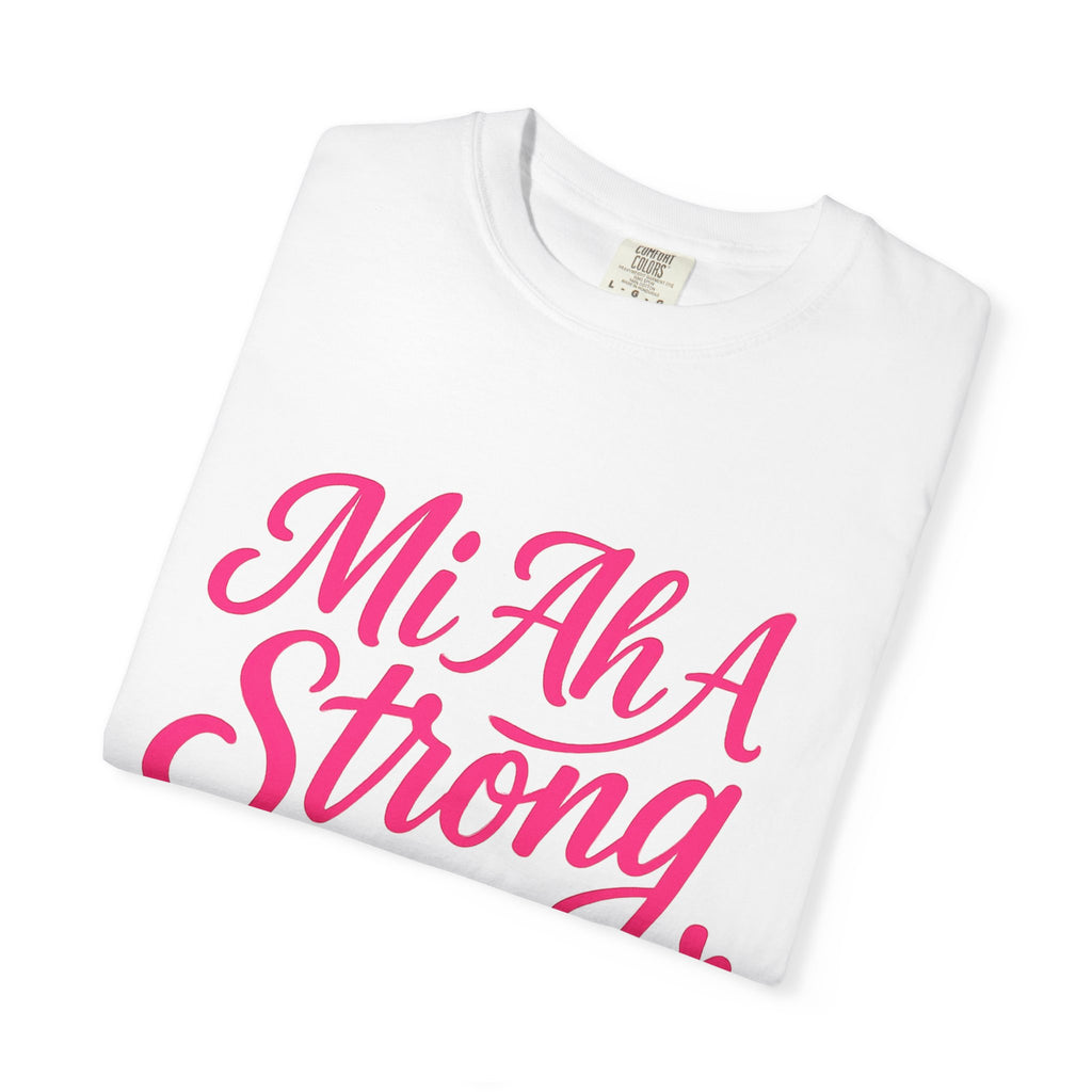 Garment-Dyed T-shirt - Mi ah strong woman collection