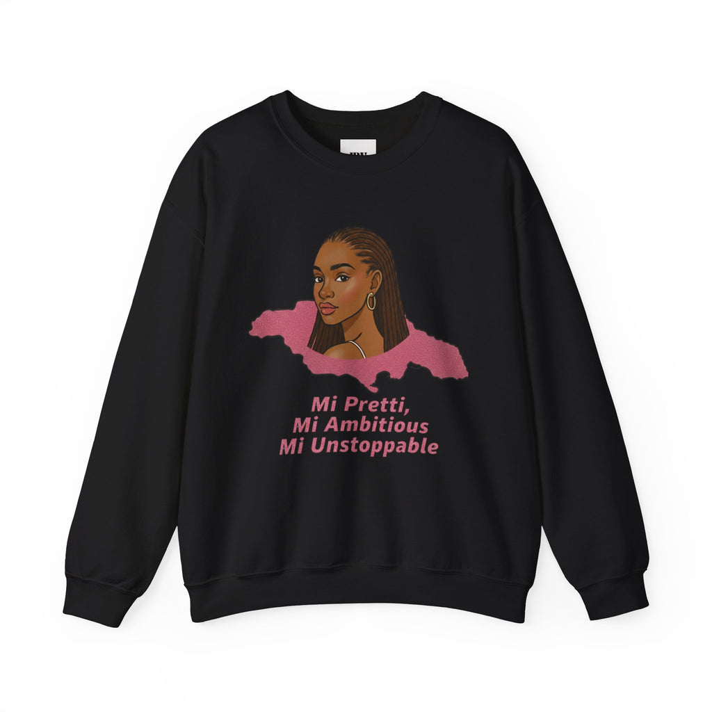 Sweatshirt, Jamaica Inspired Apparel, Crewneck Jumper, Unisex Top, Island Vibes Sweater, Reggae Clothing