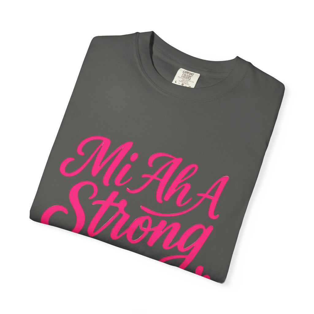 Garment-Dyed T-shirt - Mi ah strong woman collection