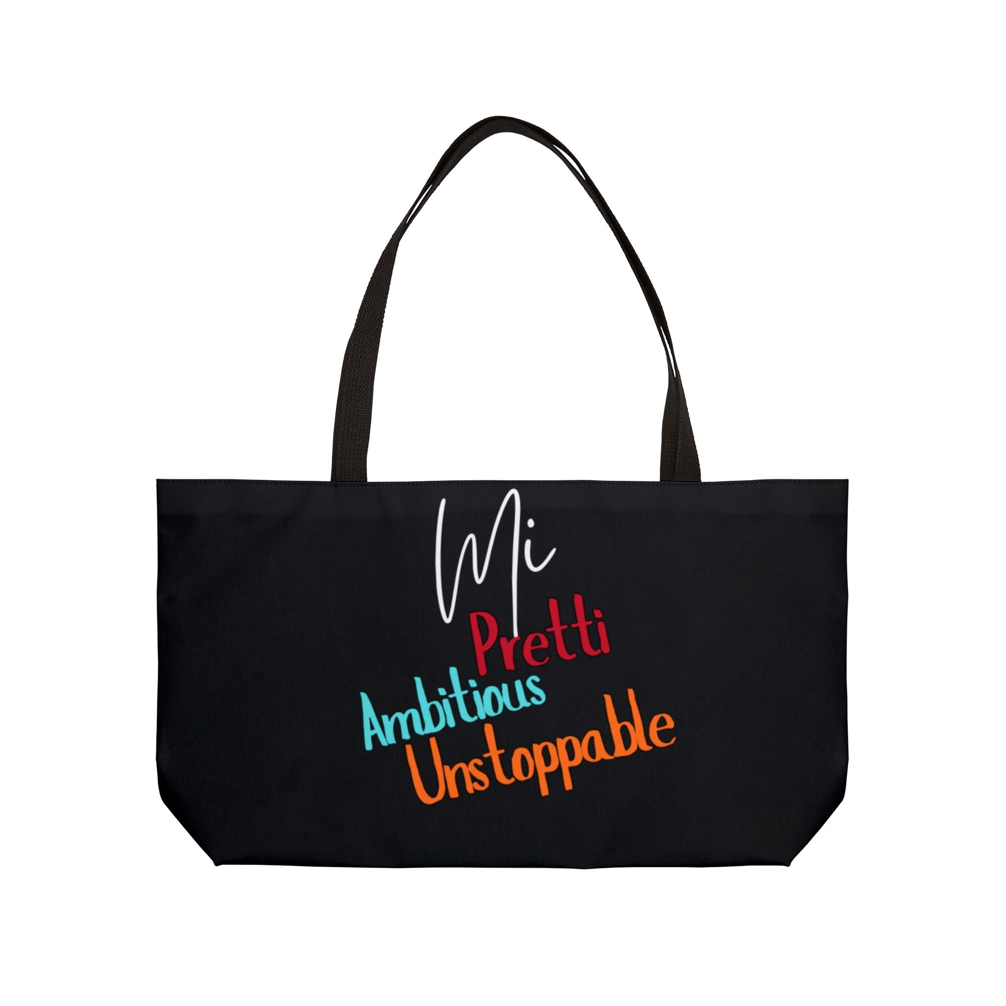 Ambitious Weekender Tote Bag - Pretty Design
