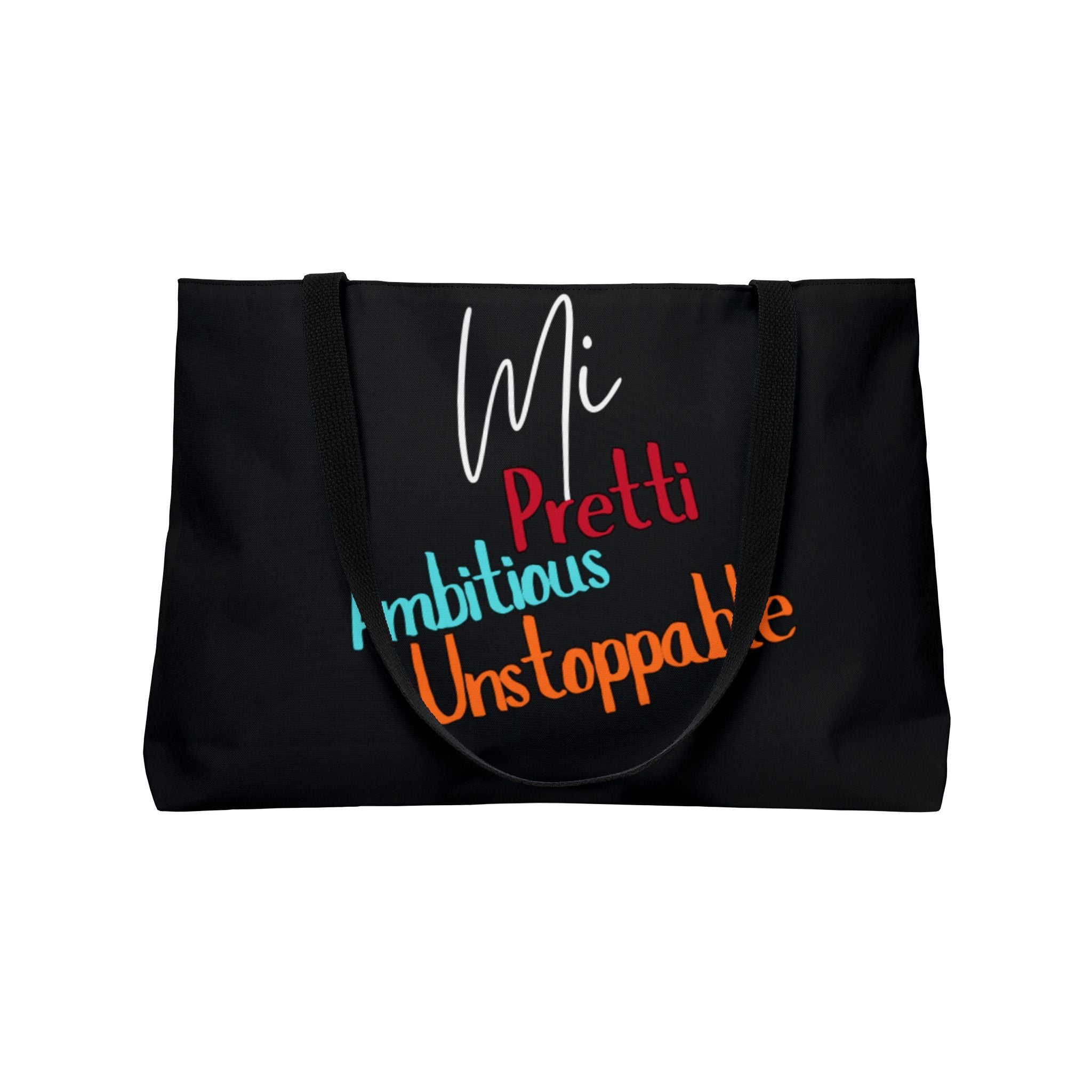 Ambitious Weekender Tote Bag - Pretty Design